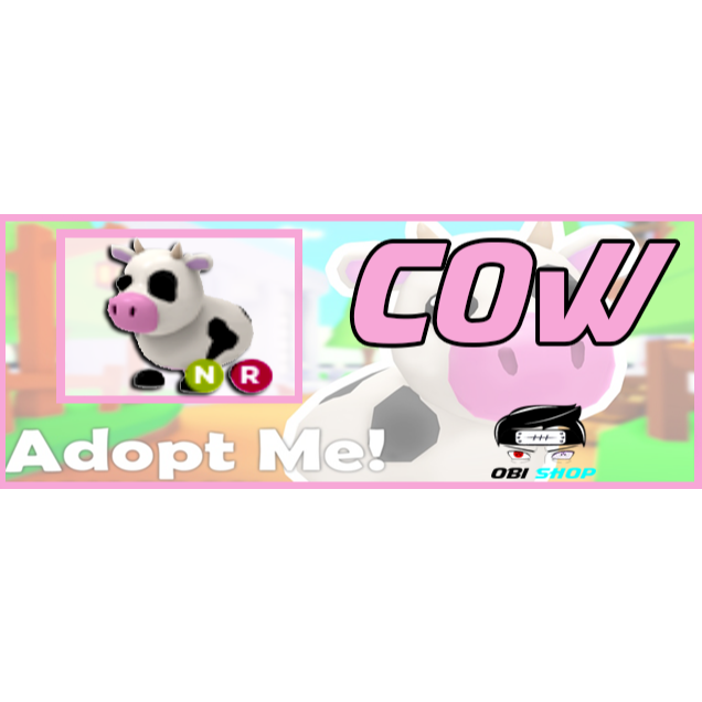 Other Adopt Me Neon Cow In Game Items Gameflip
