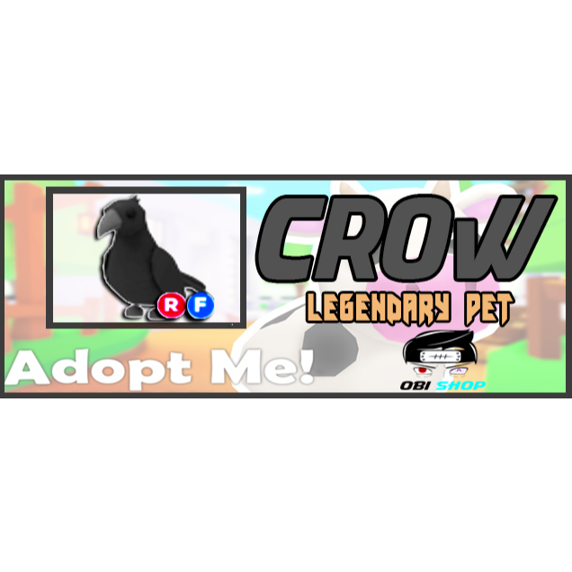 Other Adopt Me Crow In Game Items Gameflip