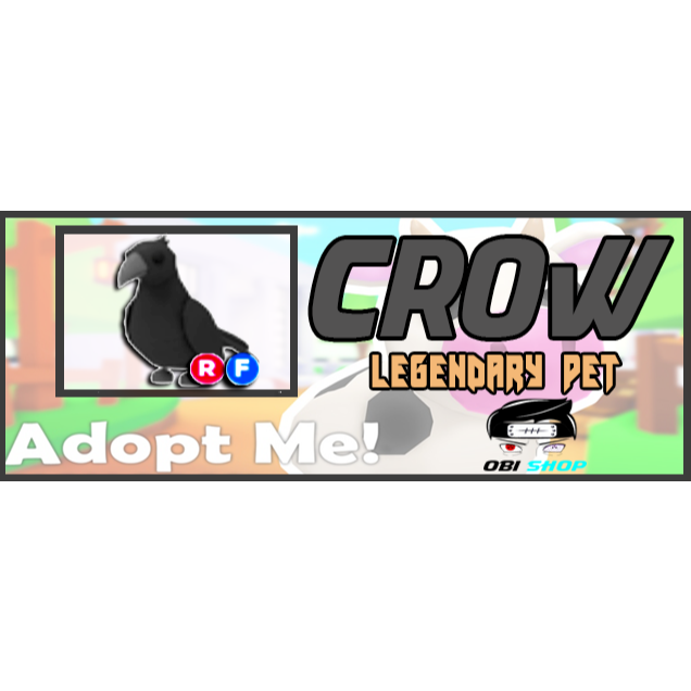 Other Adopt Me Crow In Game Items Gameflip - details about roblox adopt me account legendary crow rideable and flyable