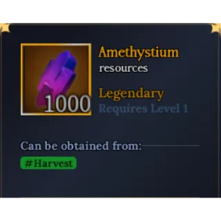 1000 amethystium | Devas Of Creation