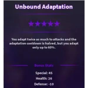 Hex Adaptation Sans | Mythic Trait | AUT