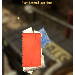 *RARE* Plan: Severed Lost Hand [PC]