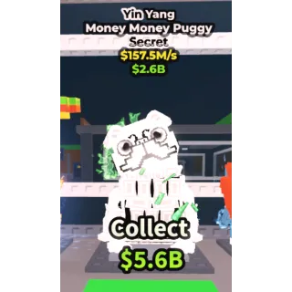 Yin yang Money money puggy 157.5m/s