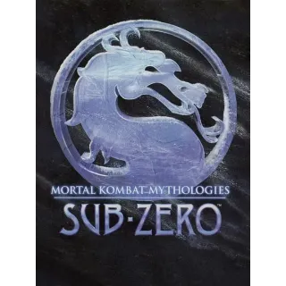 Mortal Kombat Mythologies: Sub-Zero Nintendo 64 Video Game Cartridge N64