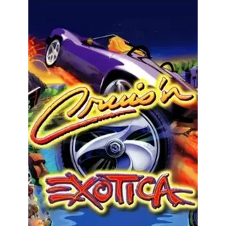 Cruis'n Exotica Video Game Cartridge Nintendo 64 N64