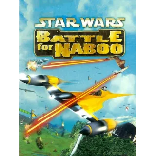 Star Wars: Episode I - Battle for Naboo Nintendo 64 Video Game Cartridge N64