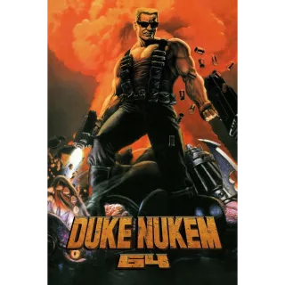 Duke Nukem 64 Nintendo 64 Video Game Cartridge N64
