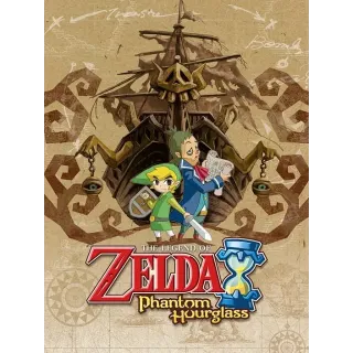 The Legend of Zelda: Phantom Hourglass Video Game Cartridge Nintendo DS