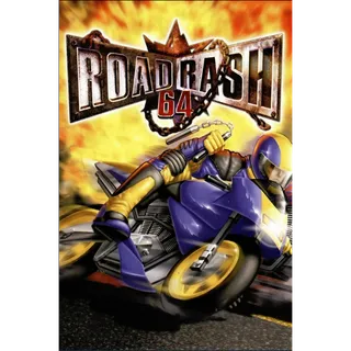 Road Rash 64 Video Game Cartridge Nintendo 64 N64