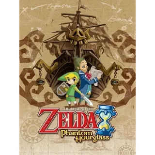 The Legend of Zelda: Phantom Hourglass Video Game Cartridge Nintendo DS