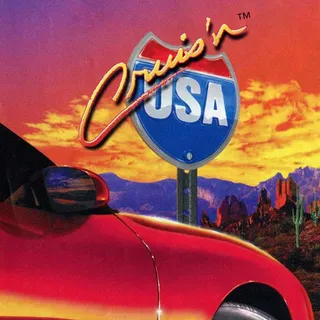 Cruis'n USA Video Game Cartridge Nintendo 64 N64