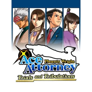 Phoenix Wright: Ace Attorney - Trials and Tribulations Video Game Cartridge Nintendo DS