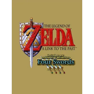 The Legend of Zelda: A Link to the Past & Four Swords Video Game Cartridge Gameboy Advance GBA