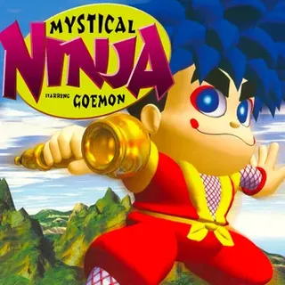 Mystical Ninja Starring Goemon Video Game Cartridge Nintendo 64 N64