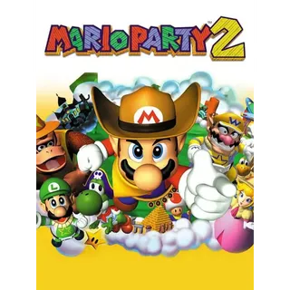 Mario Party 2 Video Game Cartridge Nintendo 64 N64