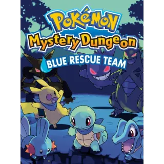 Pokémon Mystery Dungeon: Blue Rescue Team Video Game Cartridge Nintendo DS