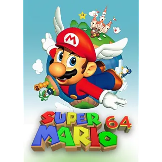 Super Mario 64 Nintendo 64 Video Game Cartridge N64