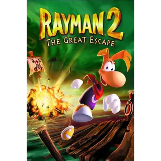 Rayman 2: The Great Escape Video Game Cartridge Nintendo 64 N64