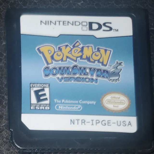 Pokémon SoulSilver Video Game Cartridge Nintendo DS Nintendo DS