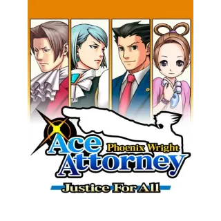 Phoenix Wright: Ace Attorney - Justice for All Video Game Cartridge Nintendo DS