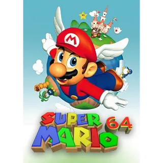 Super Mario 64 Nintendo 64 Video Game Cartridge N64