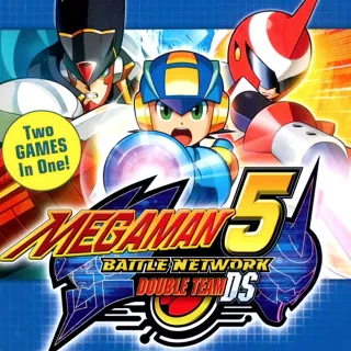 Mega Man Battle Network 5: Double Team Nintendo DS Video Game Cartridge