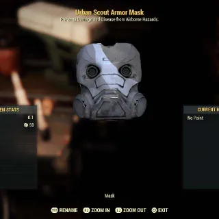 Urban Scout Armor Mask