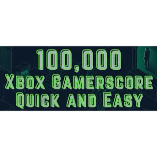 100k Gamerscore