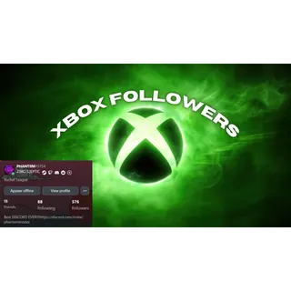 Xbox Growth Services | Instant Followers 500