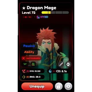 ALM DRAGON MAGE (NOT LIMITBREAKED)