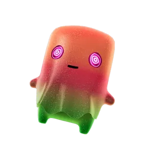 Gummy Ghost Sprite