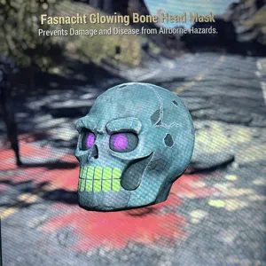 Glowing Bone Head