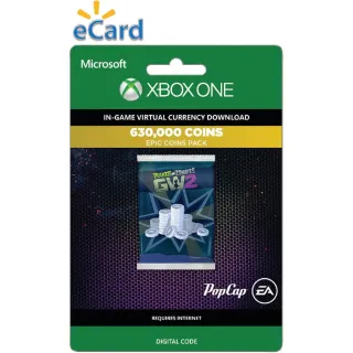 SALE- Xbox One Plants vs. Zombies 630K Coins $19.99