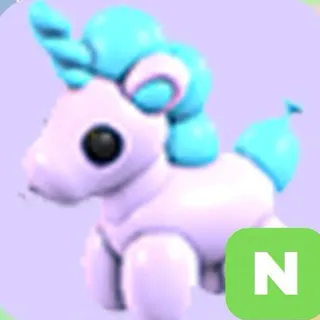 Neon balloon unicorn