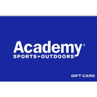 Academy gift card  $125.00 USD Other
