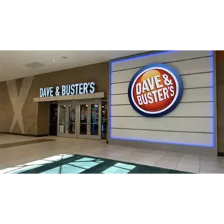 dave & buster's $50.00 USD Other