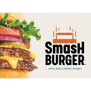 smash burger gift card $50.00 USD Other