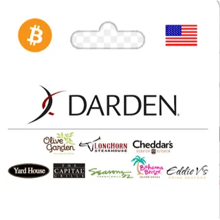 darden gift card $100.00 USD Other