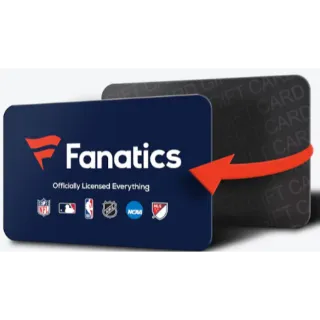 fanatics gift card $200.00 USD Other