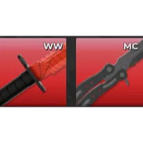 WW Crimson Web  & MC VButterfly