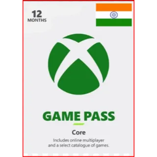 Xbox Game Pass Core 12 Month 