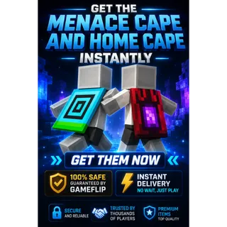 Minecraft Menace Cape/Home Cape Rece