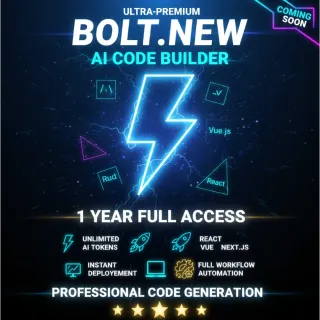 Bolt New 12 Month Code