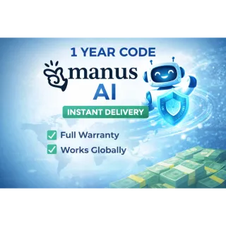 Manus AI Pro 12 Month 