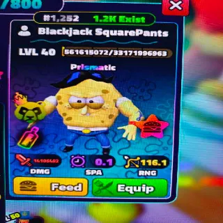 Blackjack Squarepants