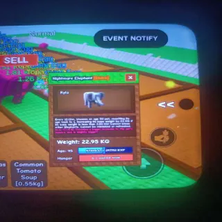 Grow a Garden Nightmare Elephant