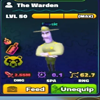 The warden