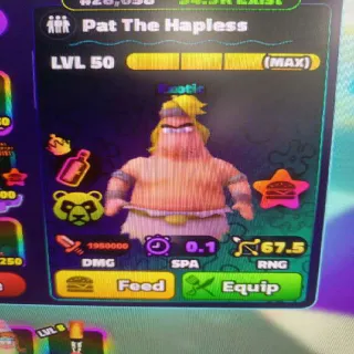 Pat The Hapless NC PP