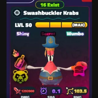 swashbuckler krabs SW