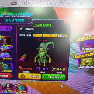 Barb Spongebob tower defense